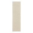 Nourison Washable Charm 2' x 6' Ivory Contemporary Indoor Rug