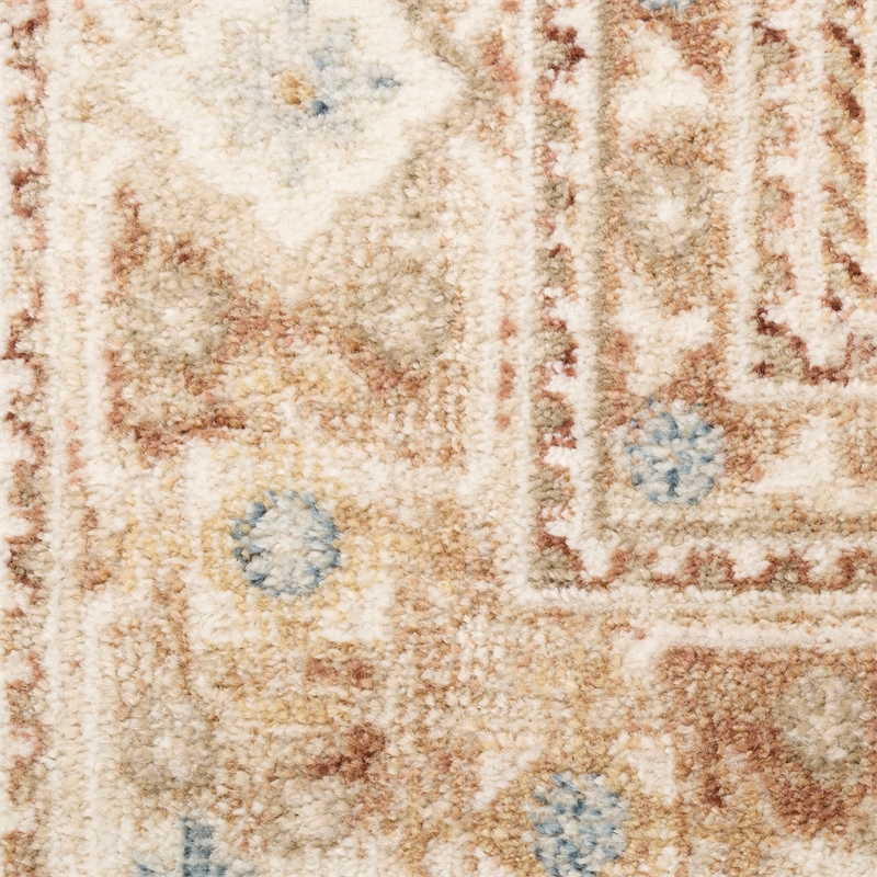 Nourison Pardis 2' x 6' Rust Vintage Indoor Rug