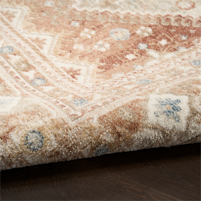 Nourison Pardis 2' x 6' Rust Vintage Indoor Rug
