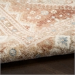 Nourison Pardis 2' x 6' Rust Vintage Indoor Rug