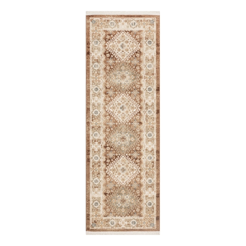 Nourison Pardis 2' x 6' Rust Vintage Indoor Rug
