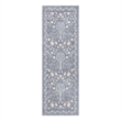 Nourison Botanical Washables 2' x 6' Blue Multicolor Modern Indoor Rug