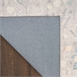 Nourison Botanical Washables 2' x 6' Grey Multicolor Modern Indoor Rug