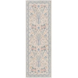 Nourison Botanical Washables 2' x 6' Ivory Multicolor Modern Indoor Rug