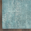Nourison Botanical Washables 2' x 6' Green Modern Indoor Rug