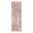 Nourison Botanical Washables 2' x 6' Taupe Modern Indoor Rug