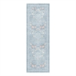 Nourison Botanical Washables 2' x 6' Light Blue Multicolor Modern Indoor Rug