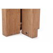 Seasonal Living Perpetual Java Teak Wood/Concrete Dining Table in Slate Gray