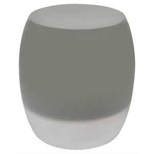 Seasonal Living Provenance Signature Ceramic Bud Stool/Accent Table in Gray