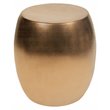 Seasonal Living Provenance Signature Ceramic Bud Stool/Accent Table in Gold