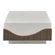 Seasonal Living Provenance Signature FRP Rectangle Coffee Table in Limestone
