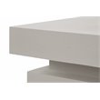 Seasonal Living Provenance Signature FRP Square Coffee Table in Limestone