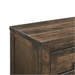 New Classic Furniture Blue Ridge Solid Wood 9-Drawer Dresser in Rustic Gray