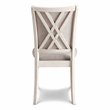 New Classic Furniture Amy 5-Piece Round Solid Wood Dining Set in Bisque Beige