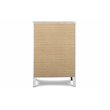New Classic Furniture Andover Transitional Solid Wood Chest in White