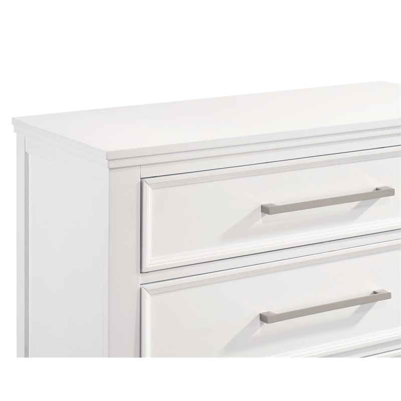 New Classic Furniture Andover Transitional Solid Wood Chest in White