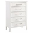 New Classic Furniture Andover Transitional Solid Wood Chest in White