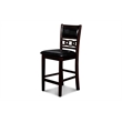 New Classic Furniture Gia 5-Piece Transitional Wood Dining Set in Ebony