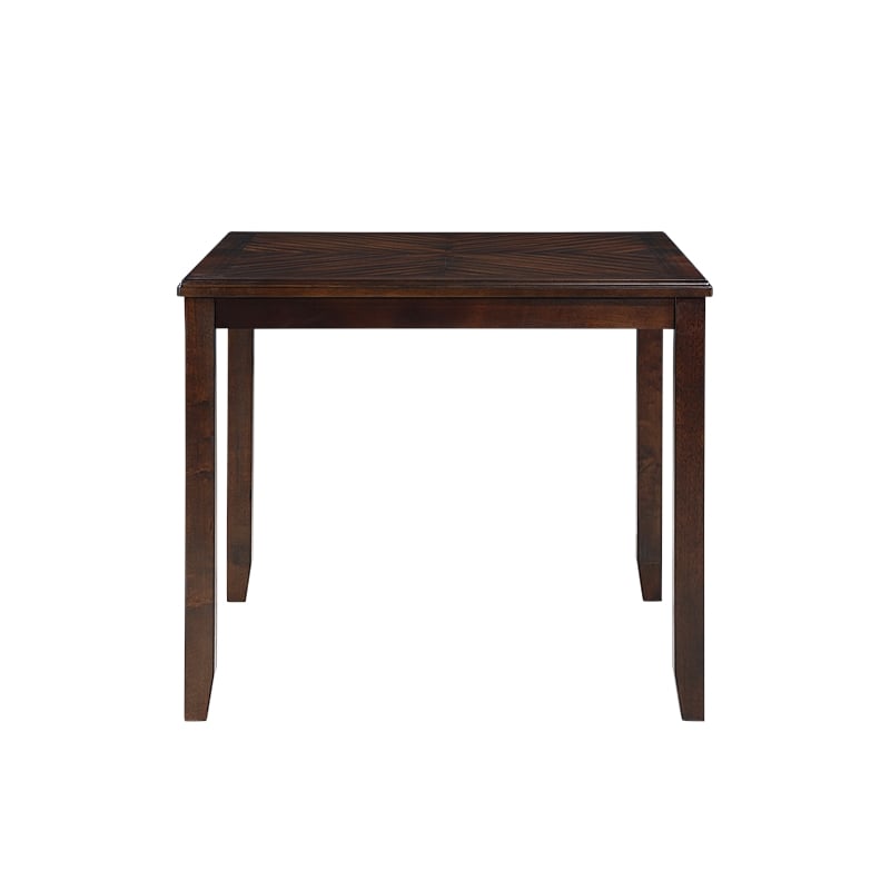 New Classic Furniture Gia 5-Piece Transitional Wood Counter Set in Cherry