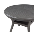 New Classic Furniture Amy 5-Piece Contemporary Wood Dining Set in Gray