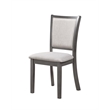 New Classic Furniture Amy 5-Piece Contemporary Wood Dining Set in Gray