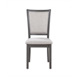 New Classic Furniture Amy 5-Piece Contemporary Wood Dining Set in Gray