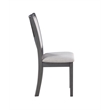 New Classic Furniture Amy 5-Piece Contemporary Wood Dining Set in Gray