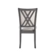 New Classic Furniture Amy 5-Piece Contemporary Wood Dining Set in Gray