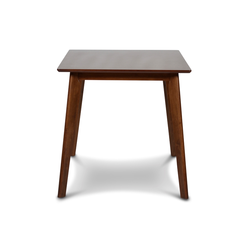 New Classic Furniture Morocco 5-Piece Mid-Century Wood Dining Set in Orange