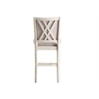 New Classic Furniture Amy 5-Piece Wood & Fabric Counter Set in Beige/Brown