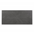 New Classic Furniture Amy 5-Piece Rectangle Wood & Fabric Counter Set in Gray