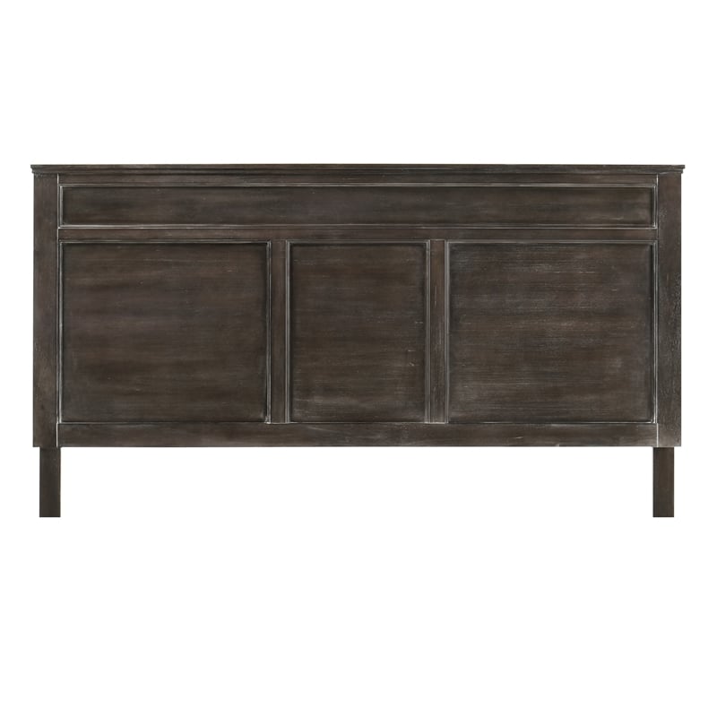 New Classic Furniture Andover Traditional Solid Wood Twin Bed in Nutmeg