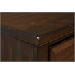 New Classic Furniture Sevilla 2-Drawer Wood Nightstand in Walnut