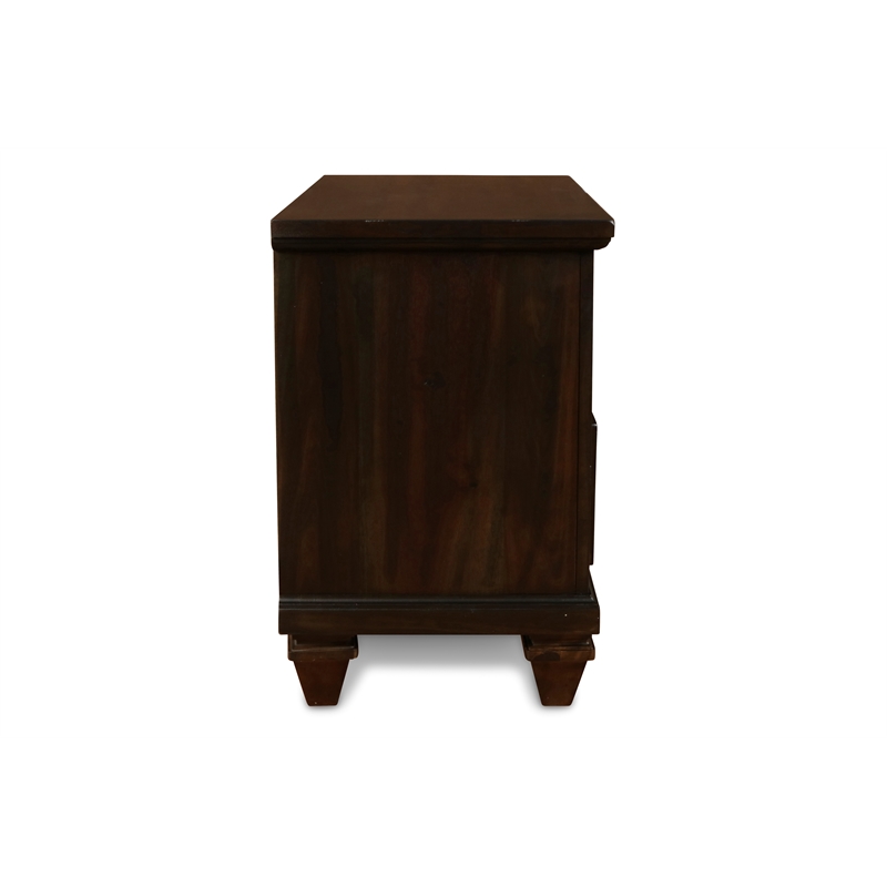 New Classic Furniture Sevilla 5-Piece Wood California King Bedroom Set in Walnut