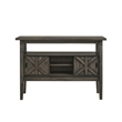 New Classic Furniture Gulliver Solid Wood Server in Rustic Brown