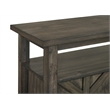New Classic Furniture Gulliver Solid Wood Server in Rustic Brown
