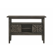 New Classic Furniture Gulliver Solid Wood Server in Rustic Brown