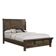 New Classic Furniture Blue Ridge Solid Wood King Bed in Gray