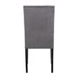 New Classic Celeste 5-Piece Wood Rectangle Dining Table Set in Gray