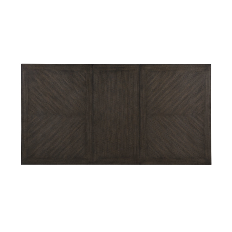 New Classic Furniture Richland 6-Piece Wood Counter Table Set in Brown/White