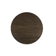 New Classic Furniture Cityscape Solid Wood Round Dining Table in Walnut