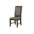 New Classic Furniture Cityscape Solid Wood Dining Chair in Walnut