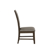 New Classic Furniture Cityscape Solid Wood Dining Chair in Walnut
