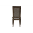 New Classic Furniture Cityscape Solid Wood Dining Chair in Walnut