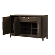 New Classic Furniture Cityscape Solid Wood Buffet & Sideboard Server in Walnut