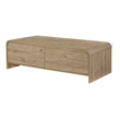 New Classic Furniture Mara Wood Coffee Table/Cocktail Table in Natural