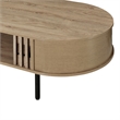 New Classic Furniture Brax Wood Coffee Table/Cocktail Table in Natural