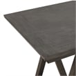 New Classic Furniture High Line 5-piece Wood Counter Table Set in Gray