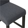 New Classic Furniture High Line 5-piece Wood Counter Table Set in Gray