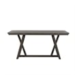 New Classic Furniture High Line 5-piece Wood Counter Table Set in Gray